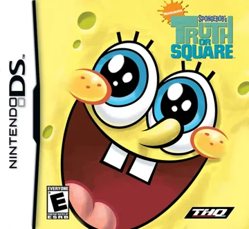 SpongeBob's Truth or Square (USA) box cover front